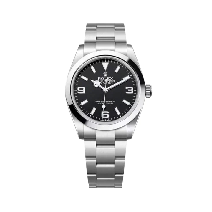 Rolex Explorer 40mm - Ref: 224270 - Black Index & Arabic Numerals Dial, Stainless Steel Oyster Bracelet Watch