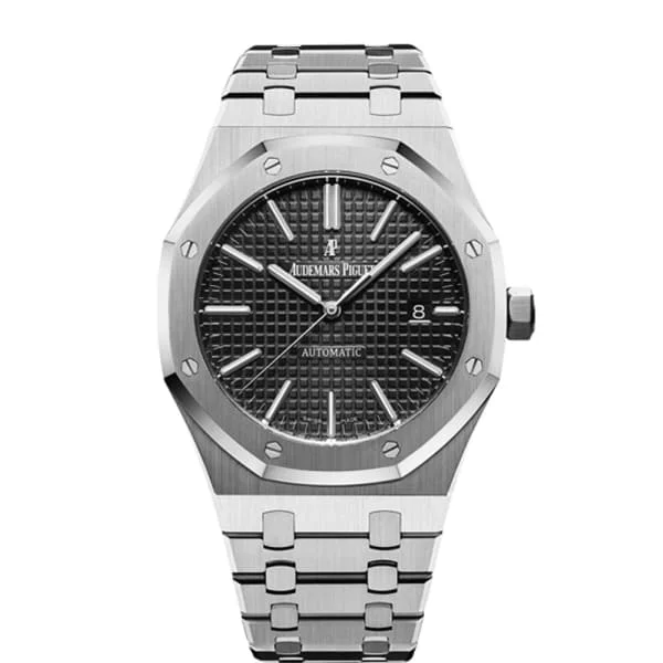 Audemars Piguet Royal Oak Selfwinding 41mm Men's Watch - Ref: 15400ST.OO.1220ST.01 - Black Dial, Stainless Steel Bracelet