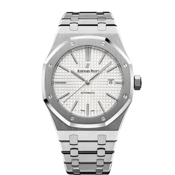 Audemars Piguet Royal Oak 41mm | Stainless steel Bracelet | Silver-toned Dial | Mens Watch, Ref. 15400ST.OO.1220ST.02