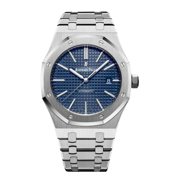 Audemars Piguet Royal Oak Selfwinding 41mm Men's Watch - Ref: 15400ST.OO.1220ST.03 - Blue Dial, Stainless Steel Bracelet