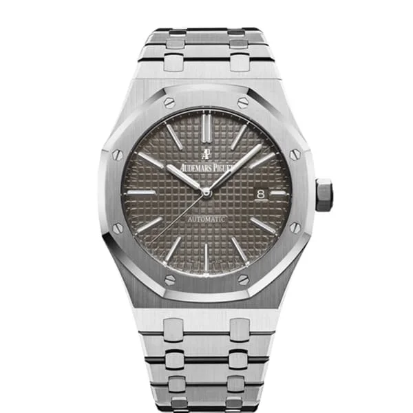 Audemars Piguet Royal Oak Selfwinding 41mm Men's Watch - Ref: 15400ST.OO.1220ST.04 - Grey Dial, Stainless Steel Bracelet