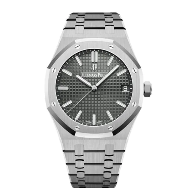 Audemars Piguet Royal Oak Selfwinding 41mm Men's Watch - Ref: 15500ST.OO.1220ST.02 - Slate Grey Dial, Stainless Steel Bracelet