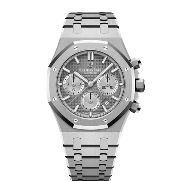 Audemars Piguet Royal Oak Chronograph 38mm Watch - Ref: 26315ST.OO.1256ST.02 - Grey Dial, Stainless Steel Bracelet