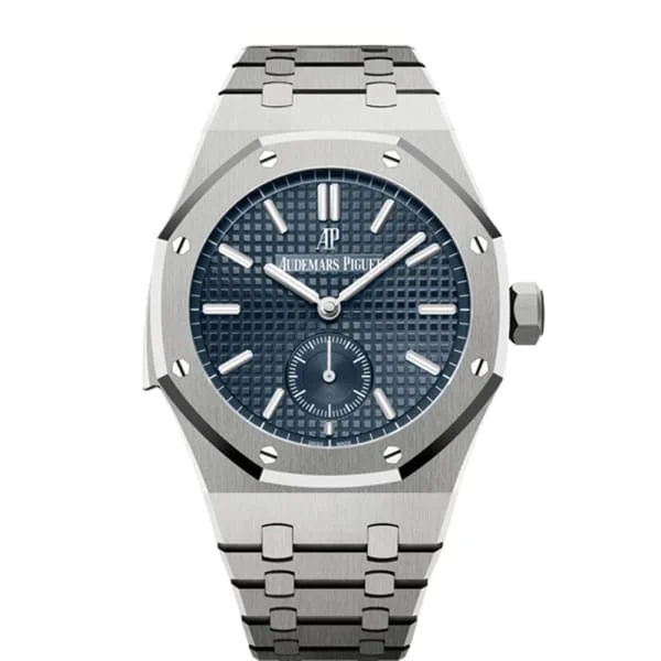 Audemars Piguet Royal Oak Minute Repeater Supersonnerie 42mm Men's Watch - Ref: 26591TI.OO.1252TI.01 - Blue Dial, Titanium Bracelet