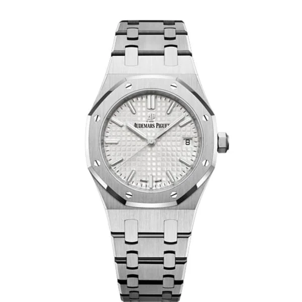 Audemars Piguet Royal Oak Selfwinding 34mm Watch - Ref: 77350ST.OO.1261ST.01 - Silver Dial, Stainless Steel Bracelet