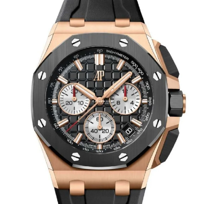 Audemars Piguet Royal Oak OffShore 43mm Rose Gold Black Dial 26420RO.OO.A002CA.01