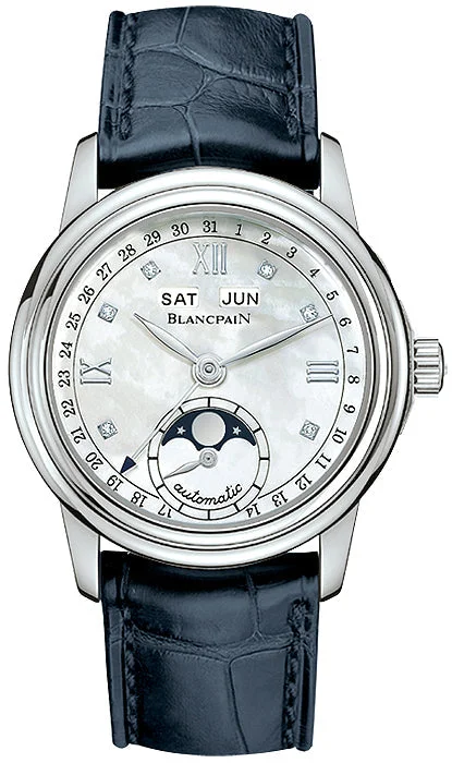 Blancpain Leman Moonphase Ladies Watch - 2360-1191A-55B