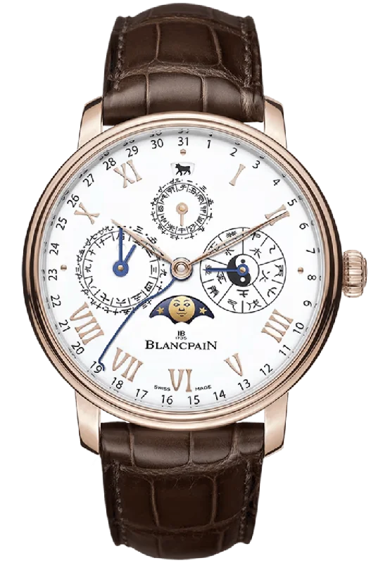 Blancpain Villeret Calendrier Chinois Traditionnel Men's Watch - 0888 3631 55B