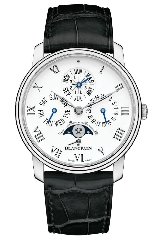 Blancpain Villeret Quantieme Perpetuel 8 Jours Limited Edition Men's Watch - 6659 3431 55B