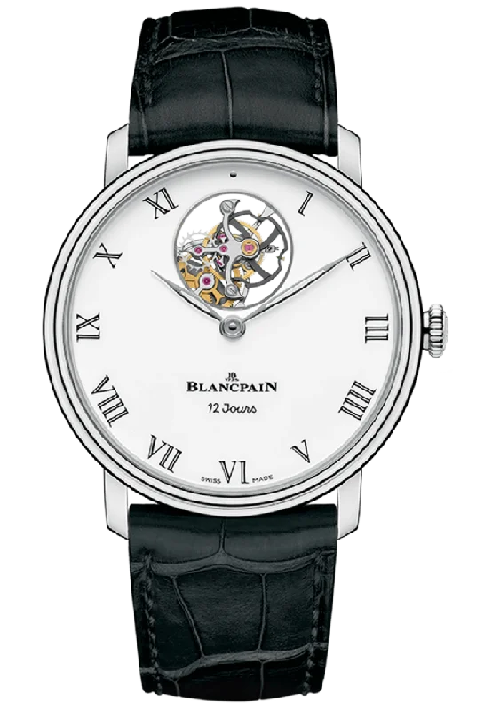 Blancpain Villeret Tourbillon Volant Une Minute 12 Jours Limited Edition Men's Watch - 66240 3431 55B