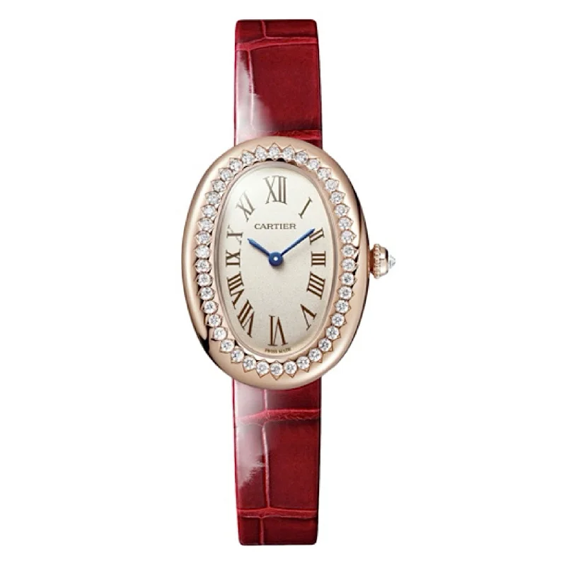 Cartier Baignoire 31.4mm Watch Leather Bracelet WJBA0031