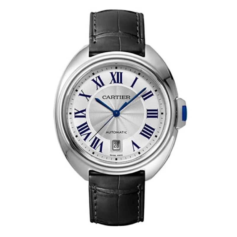 Cartier Clé de Cartier 40mm Leather Bracelet Watch WSCL0018