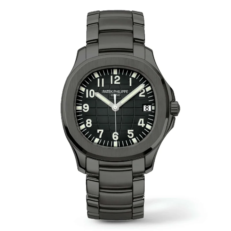 Patek Philippe Aquanaut 40.8mm Watch - Ref: 5167/1A-001-pvd-2 - Black Dial, Black PVD Stainless Steel Case Black PVD Stainless Steel Bracelet