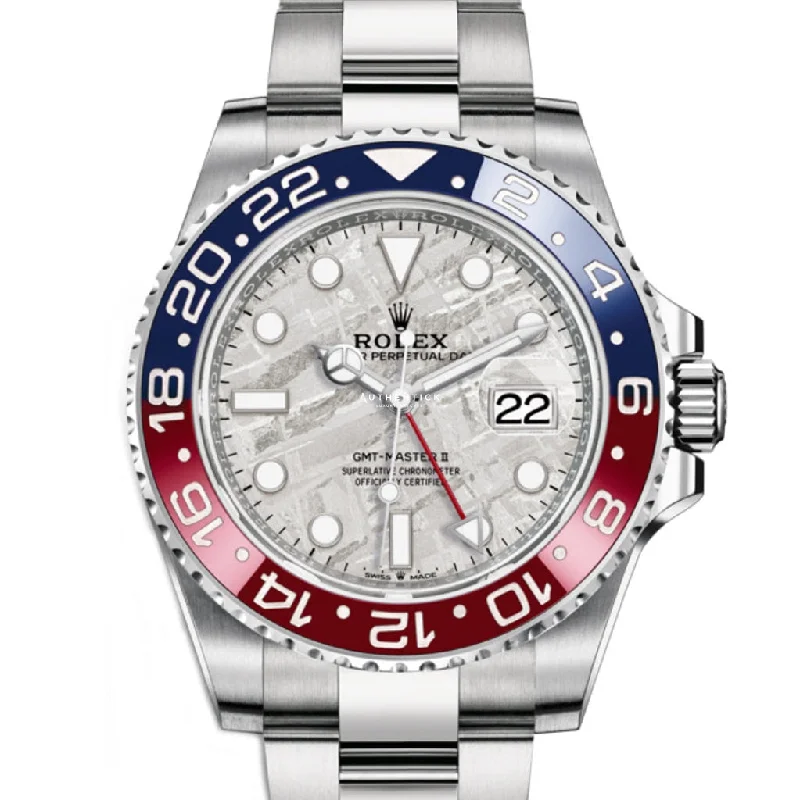 Rolex GMT-Master II White Gold Oyster Meteorite "Superman" 126719BLRO