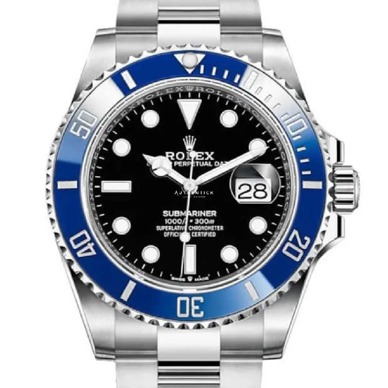 Rolex Submariner "Date" 41mm White Gold Blueberry