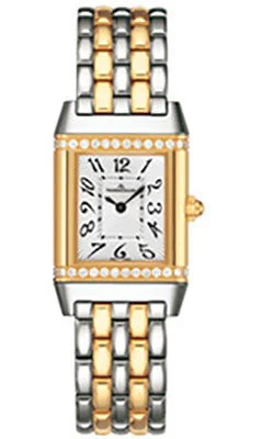 Jaeger-LeCoultre - Reverso Joaillerie - Lady - Stainless Steel And Yellow Gold