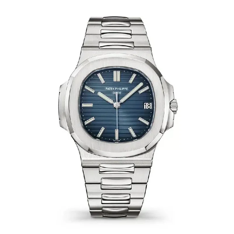 Patek Philippe Nautilus 40mm Watch - Ref: 5711/1A-010 - Blue Dial, Stainless Steel Bracelet