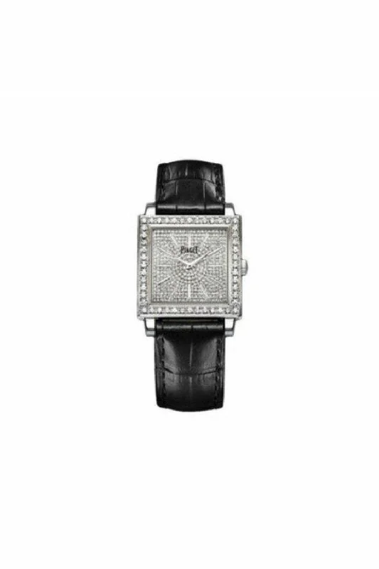 piaget altiplano 18kt white gold 30mm x 30mm ladies watch