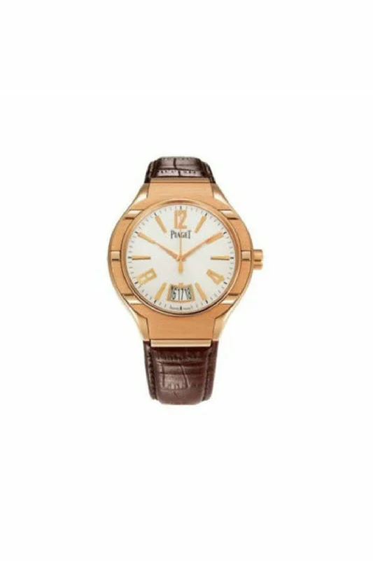 piaget polo 18kt rose gold 43mm men's watch