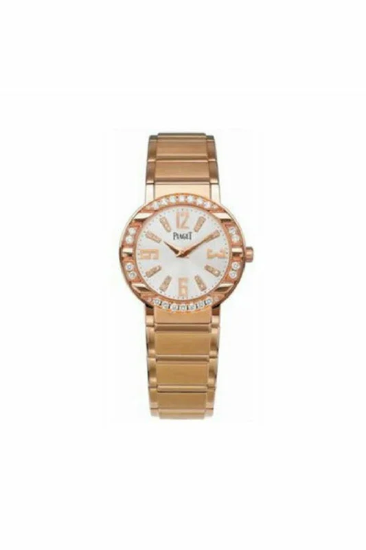 piaget polo quartz diamond ladies watch