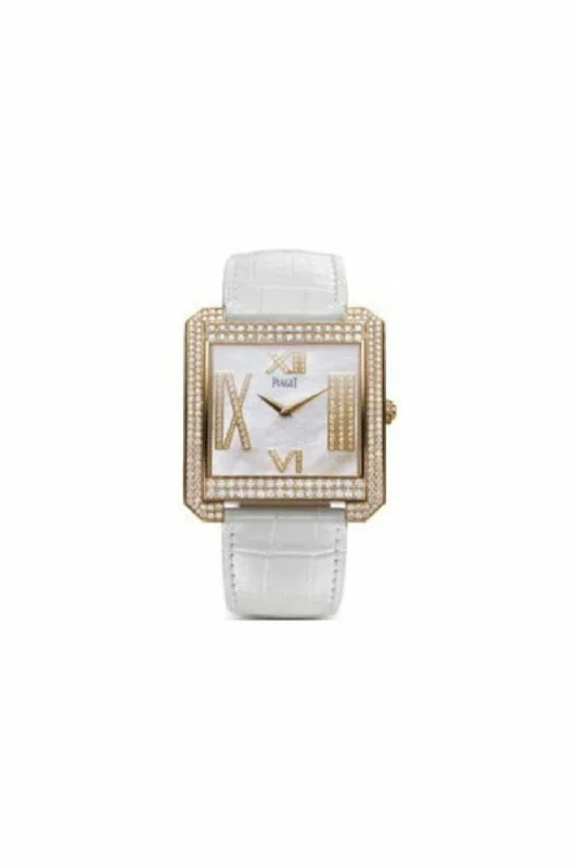 piaget protocole 18kt rose gold 47mm x 42mm ladies watch