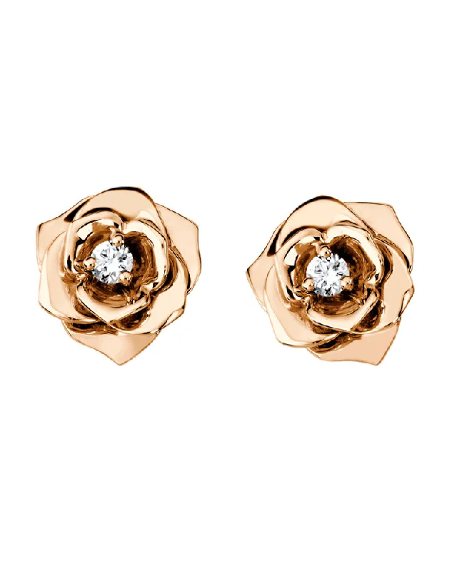 PIAGET ROSE EARRINGS