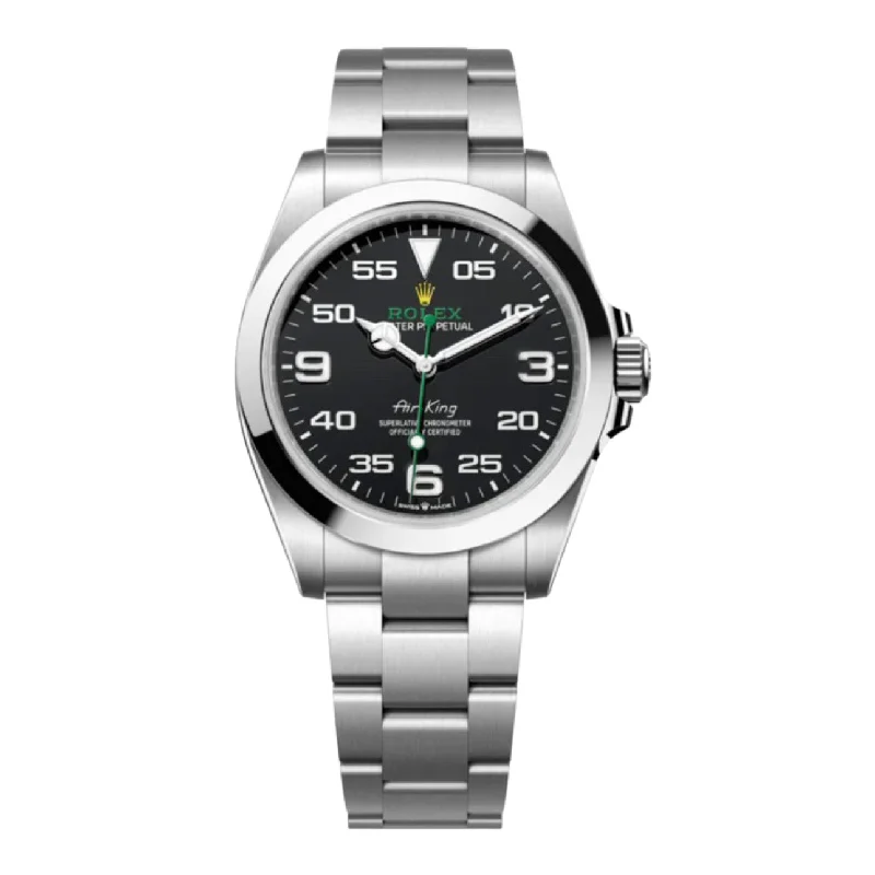 Rolex Air King 40mm - Ref: 126900 - Black Arabic Numerals Dial, Stainless Steel Oyster Bracelet Watch