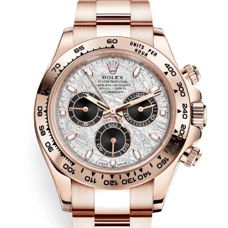 Rolex Cosmograph Daytona Rose Gold Meteorite Dial