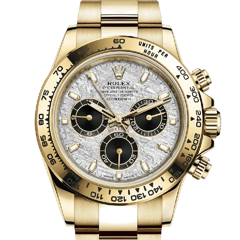 Rolex Cosmograph Daytona Yellow Gold Meteorite Dial 116508-0015