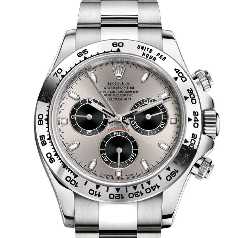 Rolex Cosmograph Daytona White Gold "Ghost" Grey Dial 116509