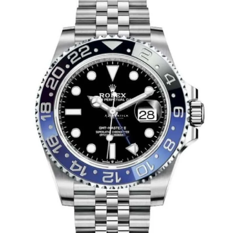 Rolex GMT-Master II Stainless Steel Jubilee "Batman" 126710BLNR