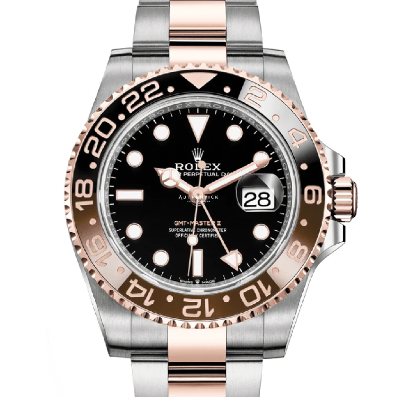 Rolex GMT-Master II Stainless Steel & Everose Gold "Rootbeer" 126711CHNR