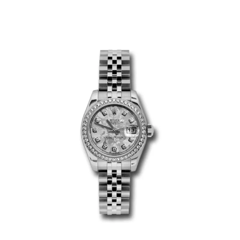 Rolex Datejust 26mm - Ref: 179384 gcdj - White Dial, Stainless Steel Jubilee Bracelet Women's Watch