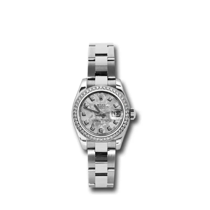 Rolex Datejust 26mm - Ref: 179384 gcdo - White Dial, Stainless Steel Oyster Bracelet Women's Watch