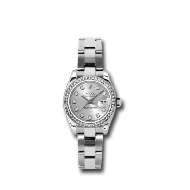 Rolex Datejust 26mm - Ref: 179384 sdo - Silver Dial, Stainless Steel Oyster Bracelet Women's Watch