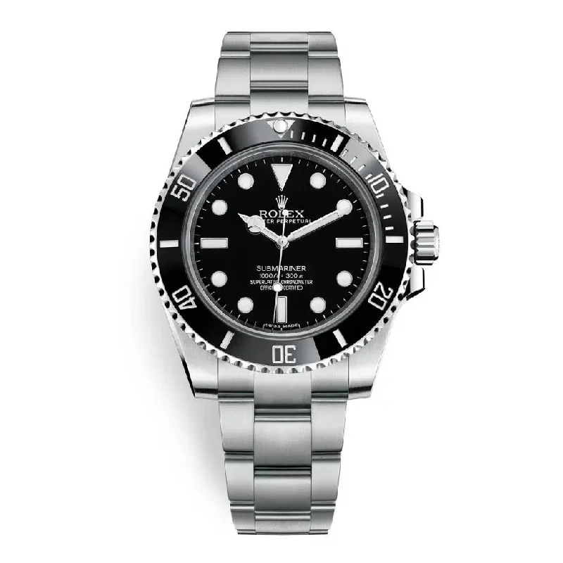 Rolex Submariner 40mm - Ref: 114060-0002 - Black Dial, Stainless Steel Oyster Bracelet Watch