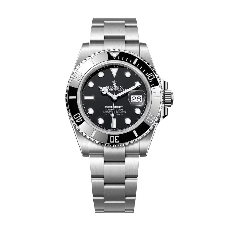 Rolex Submariner Date 41mm | Stainless steel bracelet | Black dial | Men's Watch 126610ln-0001