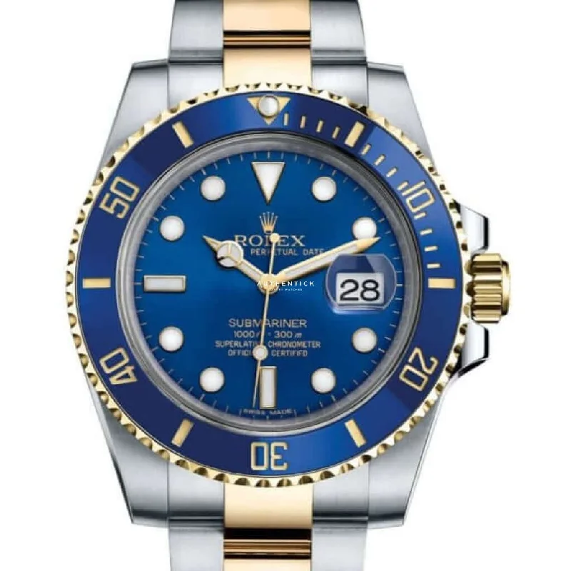 Rolex Submariner "Date" 41mm Stainless Steel & Yellow Gold Blue Dial 126613LB