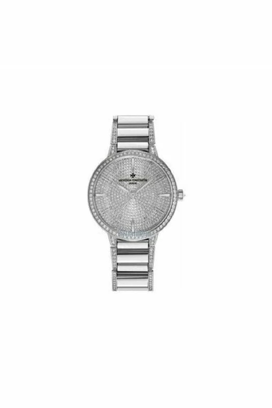 vacheron constantin patrimony 18kt white gold 36.5mm ladies watch