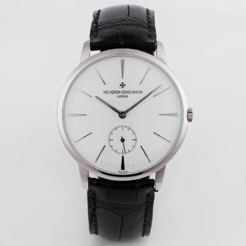 Vacheron Constantin Patrimony | REF. 1110U/000G-B086 | 18k White Gold | 41.5mm | Manual Wind | Box & Papers