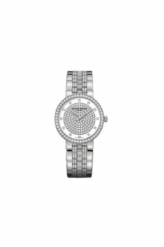 vacheron constantin traditionnelle 18kt white gold 30mm ladies watch